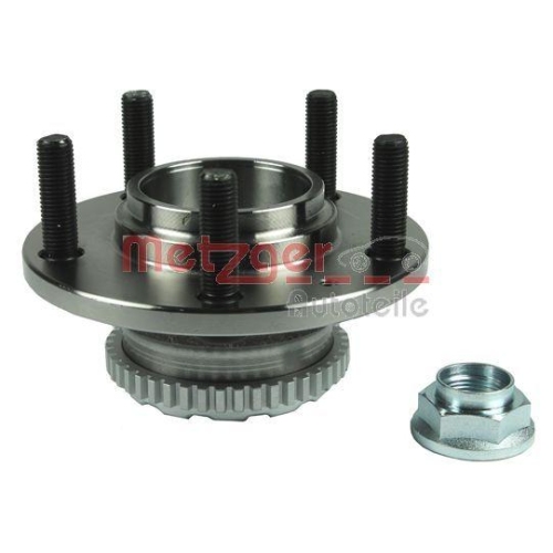 Radlagersatz METZGER WM 6814 für HYUNDAI, Hinterachse