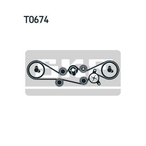 Zahnriemensatz SKF VKMA 98110 für SUBARU