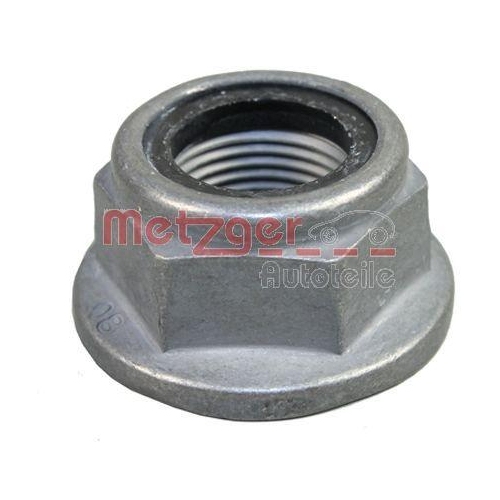 Mutter, Achsstummel METZGER 6111505 GREENPARTS für NISSAN RENAULT DACIA