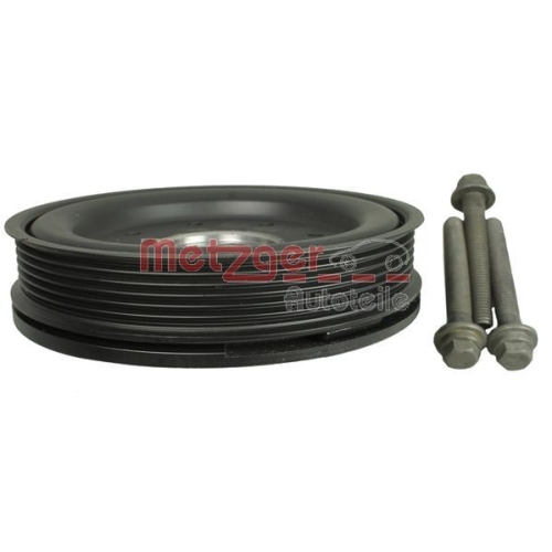 Riemenscheibe, Kurbelwelle METZGER 6400043 KIT + für FORD