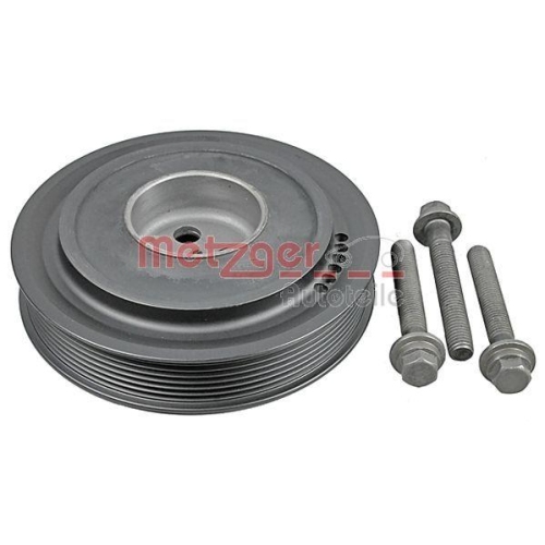 Riemenscheibe, Kurbelwelle METZGER 6400058 KIT + für FORD