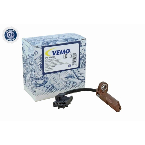 Drehzahlsensor, Automatikgetriebe VEMO V10-72-0330 Q+, Erstausrüsterqualität VW