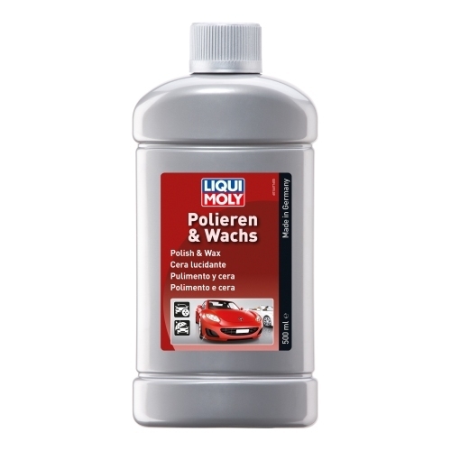 LIQUI MOLY Auto Pflege Politur Paket Benzin inkl. Microfasertücher 1486, 1467, 20649, 1651, 5110