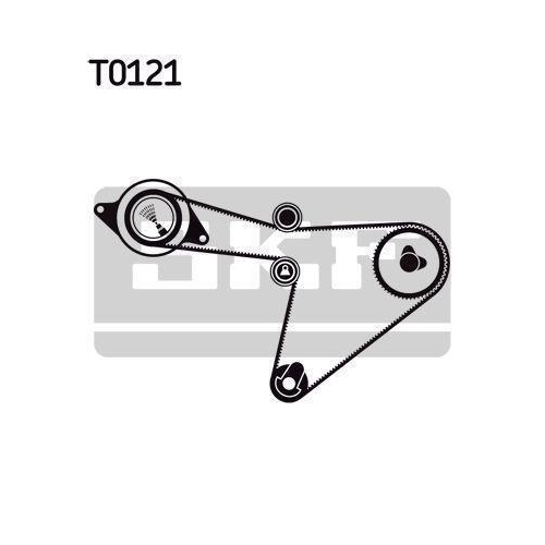 Zahnriemensatz SKF VKMA 97506 für DAIHATSU