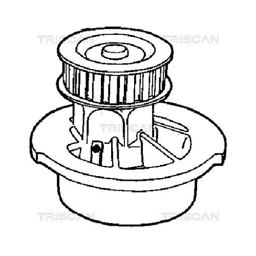 Wasserpumpe, Motorkühlung TRISCAN 8600 24839 für BEDFORD OPEL VAUXHALL