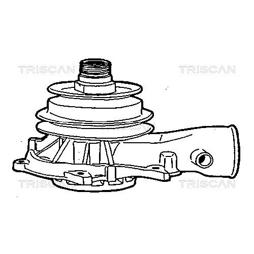 Wasserpumpe, Motorkühlung TRISCAN 8600 24840 für OPEL VAUXHALL