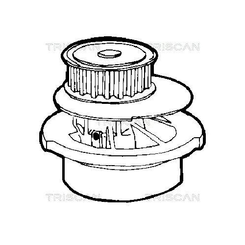 Wasserpumpe, Motorkühlung TRISCAN 8600 24868 für BEDFORD OPEL VAUXHALL