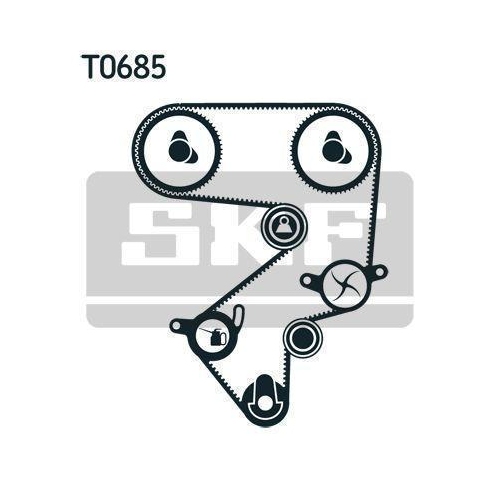 Zahnriemensatz SKF VKMA 91013 für TOYOTA