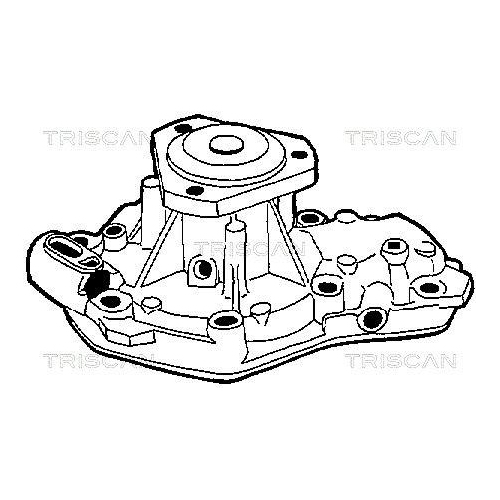 Wasserpumpe, Motorkühlung TRISCAN 8600 25001 für RENAULT