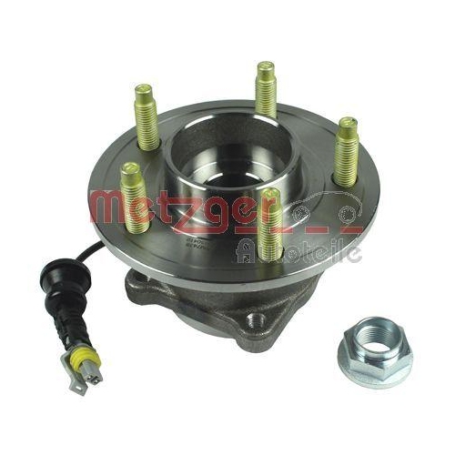 Radlagersatz METZGER WM 7439 für OPEL, Hinterachse