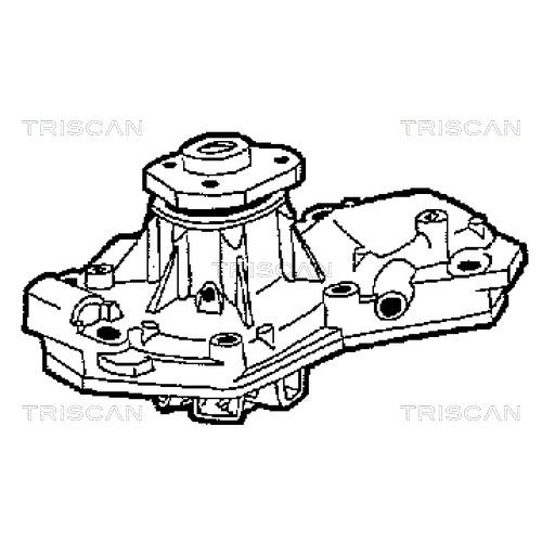 Wasserpumpe, Motorkühlung TRISCAN 8600 25006 für RENAULT