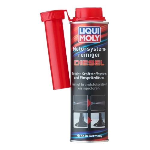 Liqui Moly 1x LM49186 MoS2 Leichtlauf 10W-40 5l + Cera Tec 300ml + Motor System Reiniger Diesel 300ml