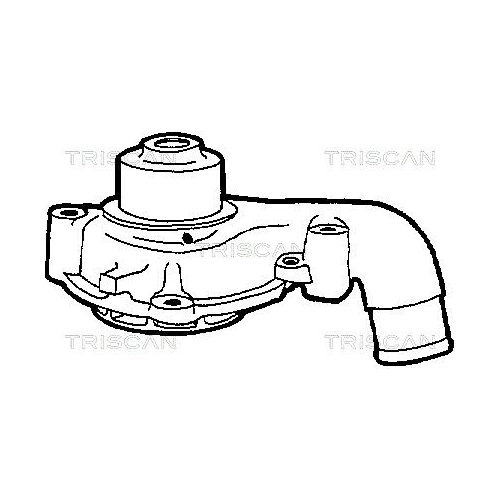 Wasserpumpe, Motorkühlung TRISCAN 8600 16899 für FORD MAZDA