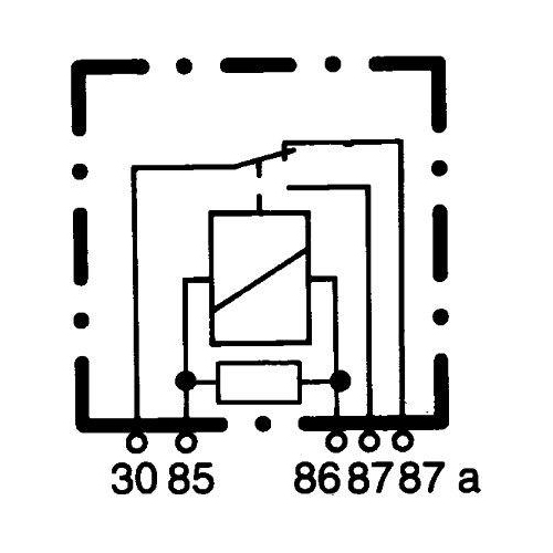 Multifunktionsrelais HELLA 4RD 007 794-021 für AUDI JAGUAR MERCEDES-BENZ OPEL VW