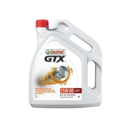 CASTROL Motoröl 14C19F GTX 15W-40 A3/B3 5L