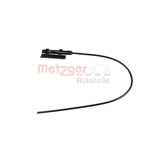 Motorhaubenzug METZGER 3160049 für BMW, Motorraum, seitlicher Einbau