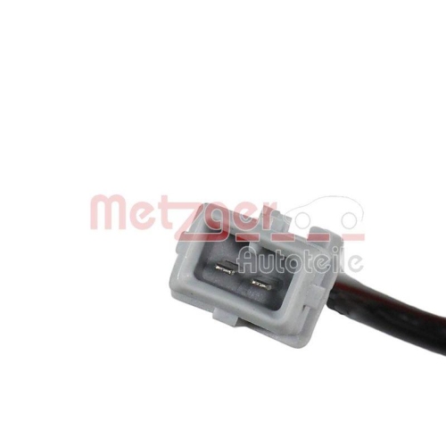 Sensor, Raddrehzahl METZGER 0900049 für CITROËN/PEUGEOT, Hinterachse links