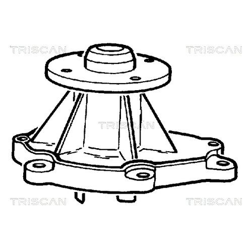 Wasserpumpe, Motorkühlung TRISCAN 8600 14002 für NISSAN