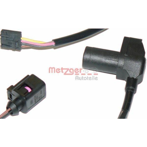 Sensor, Raddrehzahl METZGER 0900072 für VAG, Vorderachse