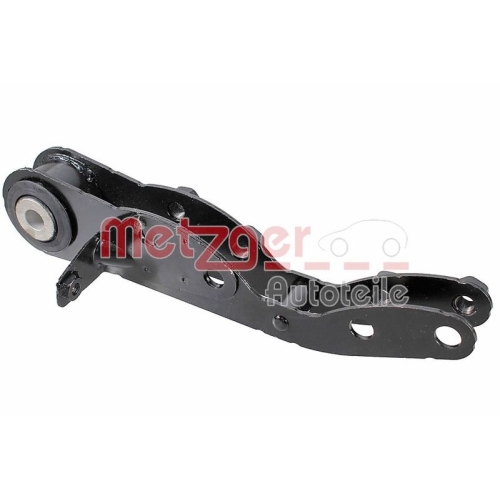 Lagerung, Motor METZGER 8054298 für FIAT, hinten, motorseitig, unten