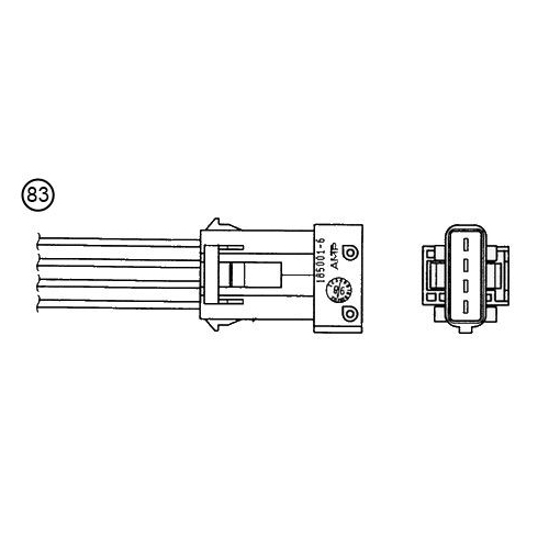 Lambdasonde NGK 0378 für ALFA ROMEO CITROËN FIAT LANCIA PEUGEOT RENAULT DACIA