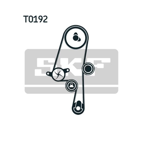 Wasserpumpe + Zahnriemensatz SKF VKMC 06220 für VOLVO