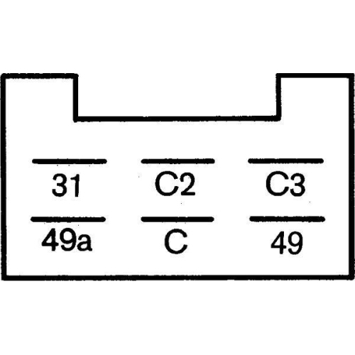 Blinkgeber HELLA 4DN 008 768-151 für SAME DEUTZ-FAHR