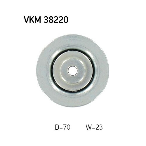 Spannrolle, Keilrippenriemen SKF VKM 38220 für BMW OPEL VAUXHALL LAND ROVER