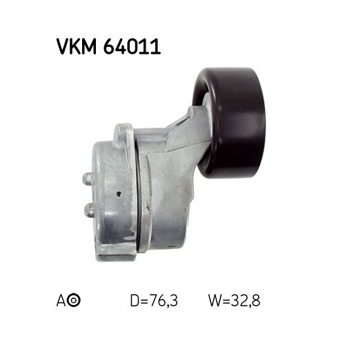 Spannrolle, Keilrippenriemen SKF VKM 64011 für HYUNDAI KIA