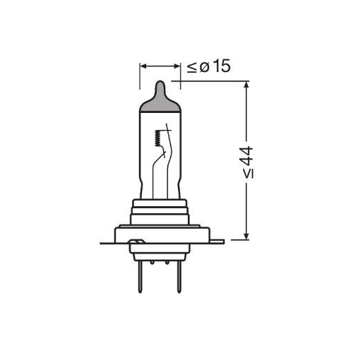 Glühlampe, Abbiegescheinwerfer OSRAM 64210ULT-HCB ULTRA LIFE