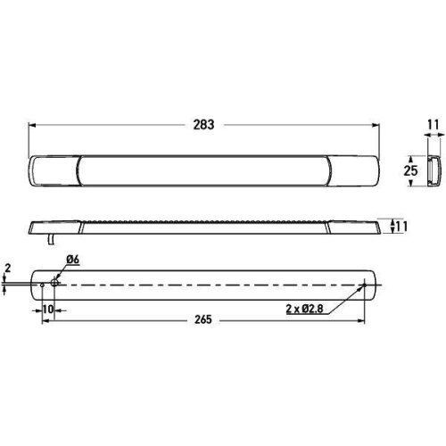 Rückfahrleuchte HELLA 2ZR 980 889-011 für, hinten