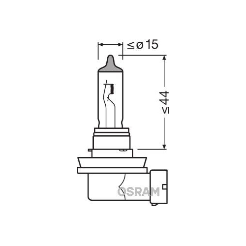 Glühlampe, Abbiegescheinwerfer OSRAM 64211 ORIGINAL