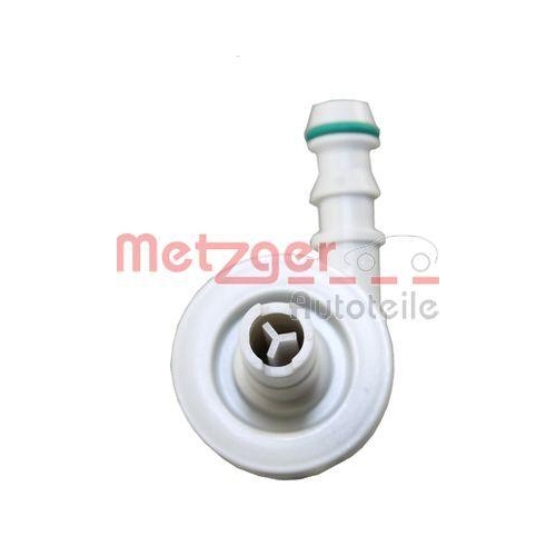 Waschwasserpumpe, Scheinwerferreinigung METZGER 2220108 für MERCEDES-BENZ, vorne