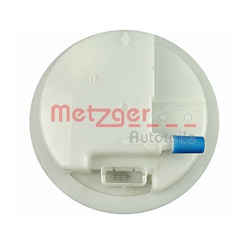 Kraftstoff-Fördereinheit METZGER 2250334 für PEUGEOT, im Kraftstoffbehälter