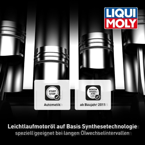 Liqui Moly 1x LM3853 5l Leichtlauf Motoröl Special Tec F 5W-30