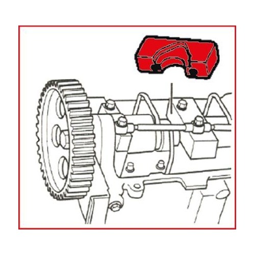 Montagewerkzeug, Nockenwelle KS TOOLS 400.9029 für ALFA ROMEO