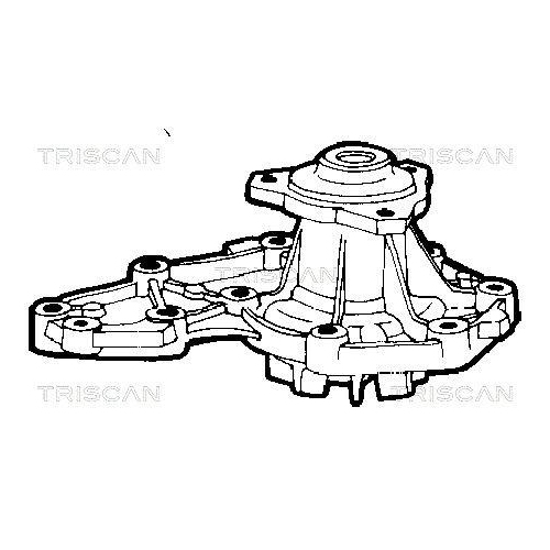 Wasserpumpe, Motorkühlung TRISCAN 8600 10877 für MITSUBISHI OPEL RENAULT SUZUKI