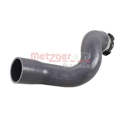 Ladeluftschlauch METZGER 2400498 für MERCEDES-BENZ RENAULT, Ladeluftkühler, oben