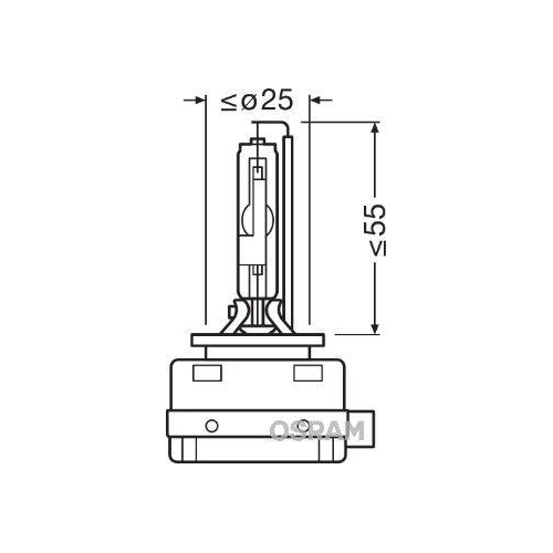 Glühlampe, Fernscheinwerfer OSRAM 66150CBI XENARC COOL BLUE INTENSE