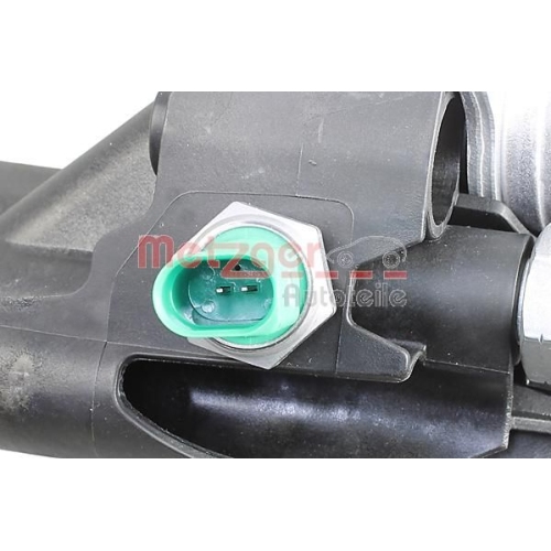 Gehäuse, Ölfilter METZGER 2370083 für AUDI