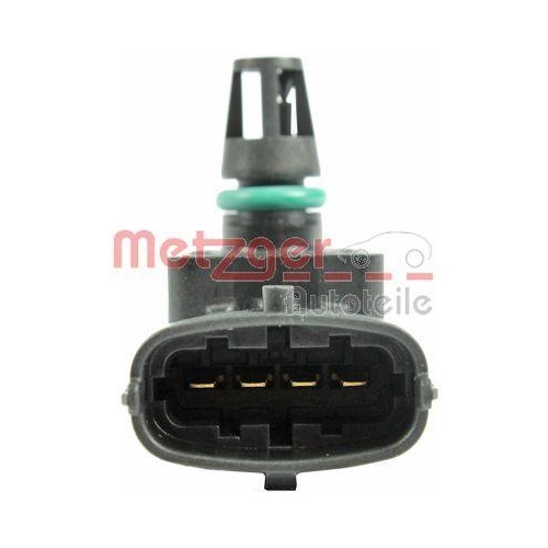 Sensor, Saugrohrdruck METZGER 0906186 ORIGINAL ERSATZTEIL GREENPARTS für PORSCHE