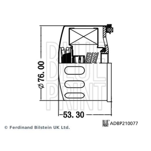 Blue Print 1x ADBP210077BP Ã–lfilter