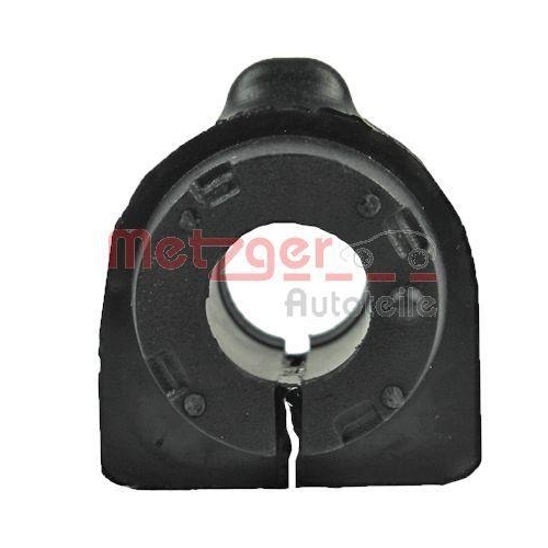 Lagerung, Stabilisator METZGER 52079909 für FORD VOLVO, Hinterachse links