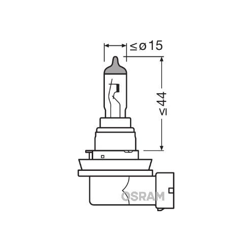 Glühlampe, Abbiegescheinwerfer OSRAM 64219L+ ORIGINAL