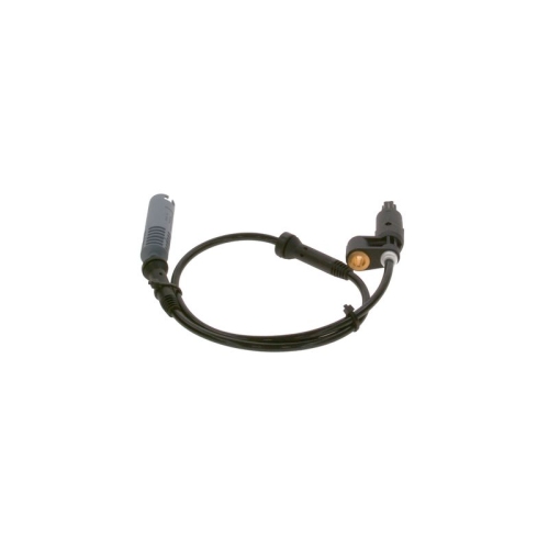 Sensor, Raddrehzahl BOSCH 0 986 594 015 für BMW, Vorderachse