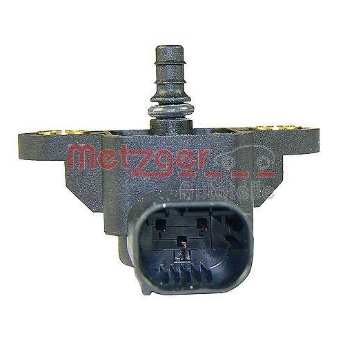 Sensor, Saugrohrdruck METZGER 0906089 ORIGINAL ERSATZTEIL GREENPARTS für VW