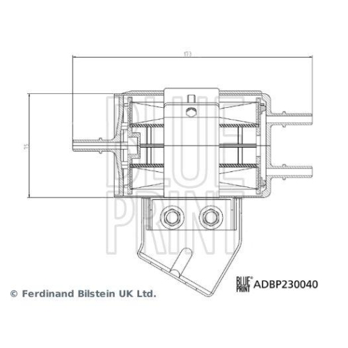 Blue Print 1x ADBP230040BP Kraftstofffilter