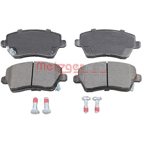 Bremsbelagsatz, Scheibenbremse METZGER 1170900 für OPEL SUZUKI GENERAL MOTORS