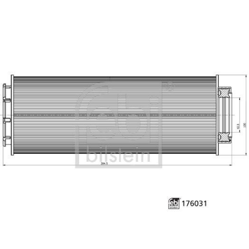 Febi Bilstein 1x 176031 Kraftstofffilter