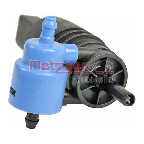 Waschwasserpumpe, Scheibenreinigung METZGER 2220060 für MITSUBISHI PEUGEOT